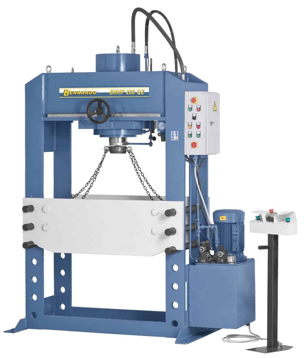 Bernardo BRHP 250 QZ – Pressa idraulica con testa mobile