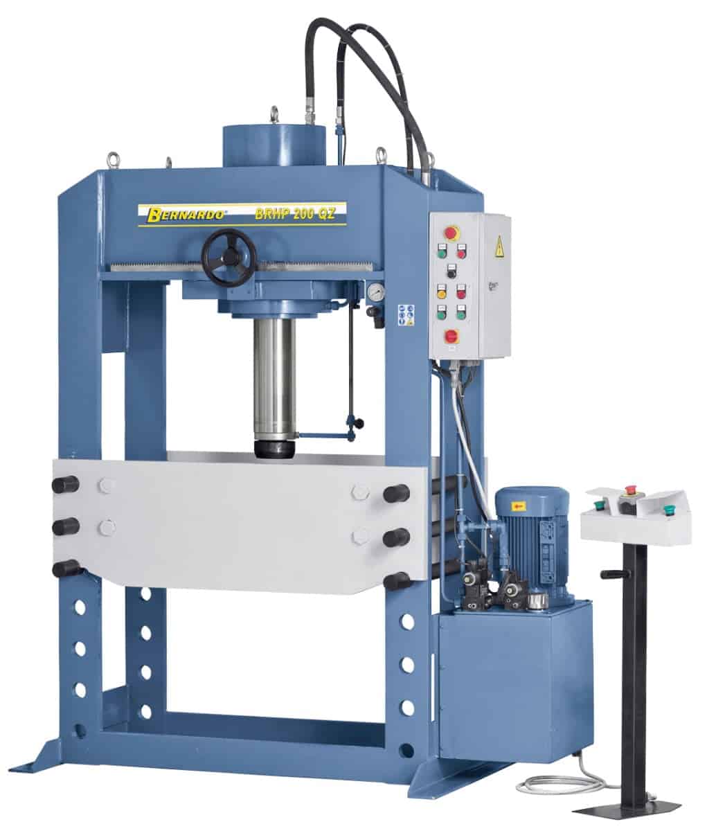 Bernardo BRHP 250 QZ – Pressa idraulica con testa mobile