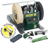 Record Power Affilatrice a secco-umido WG250 con kit accessori