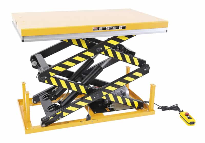 SSHT 1000 D stationary double platform lift table