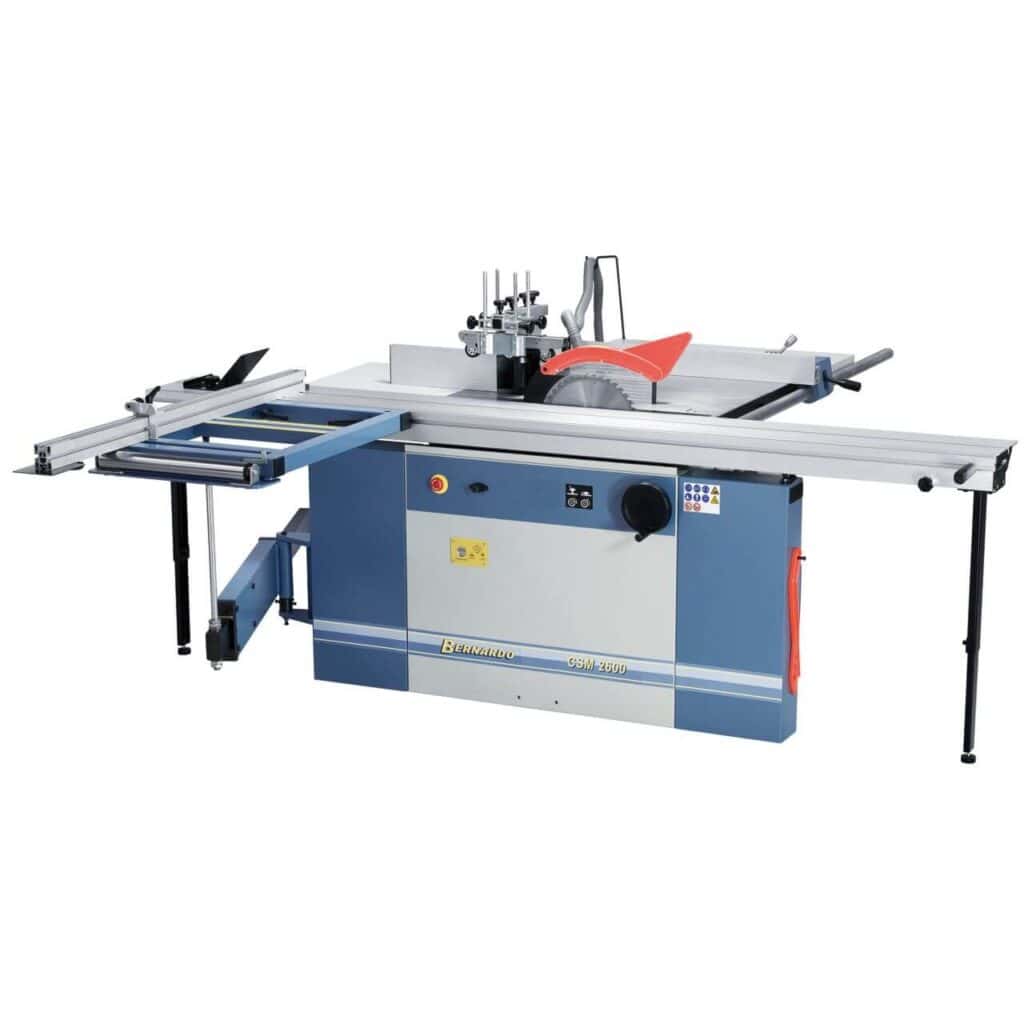 Panel saw with CSM 2600 spindle moulder