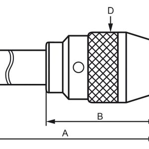 Snabbborrchuck med direktstöd CM 2 / 1 - 16 mm