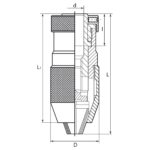 Snabbborrchuck 1 - 16 mm / B 16