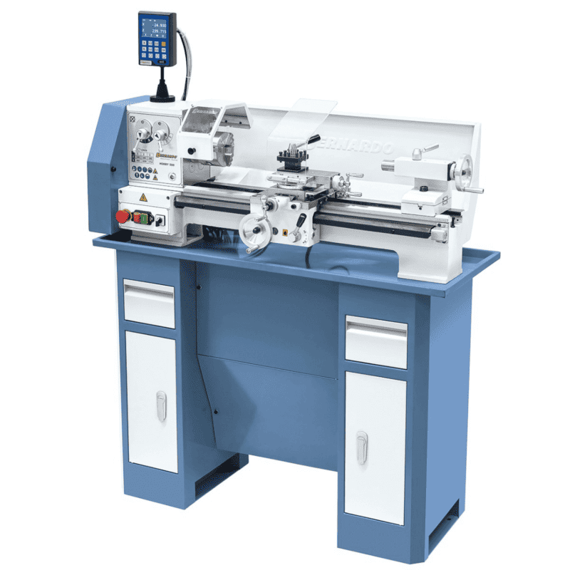 Tornio Hobby 500 / 400 V incl. display di posizione a 3-assi DT 40