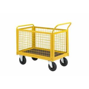 TW 1000 M-HMS transport trolley with mesh sides