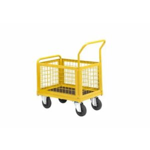 Transport trolley with mesh sides TW 750 M-HMS