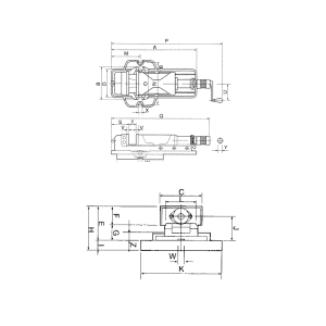 Morsa idraulica per macchine PHV 160