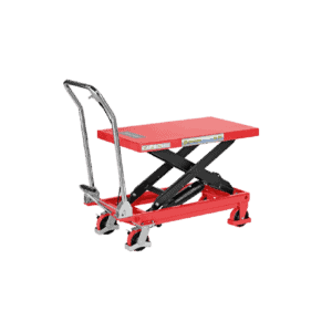 Hydraulic lifting trolley