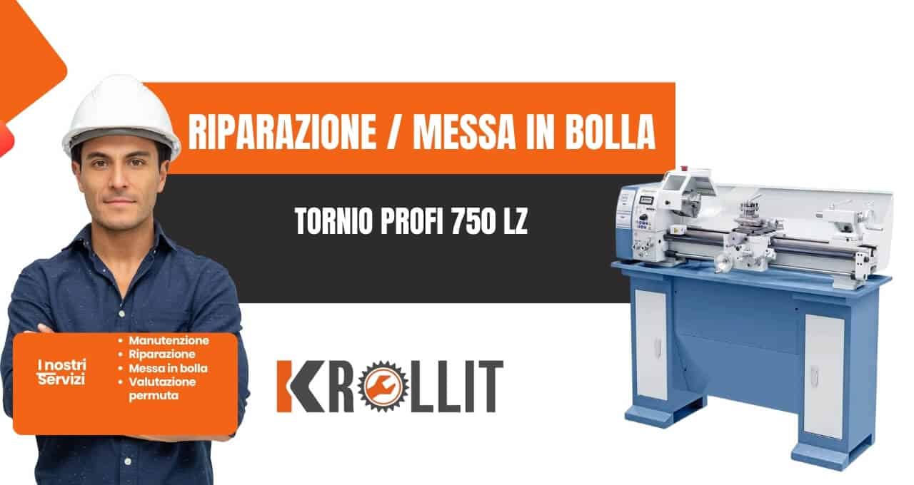 Maintenance and calibration of profi 750 LZ lathe