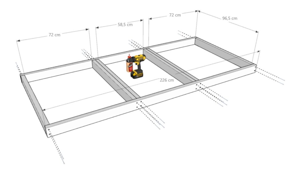 Frame dimensions