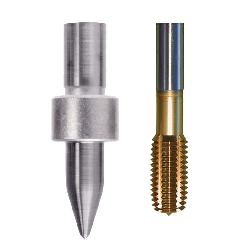 Punta termica + filettatore Set M12 corto THERMDRILL