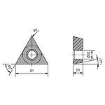 Set di inserti EH10 Alu (fascia blu) n.1-4