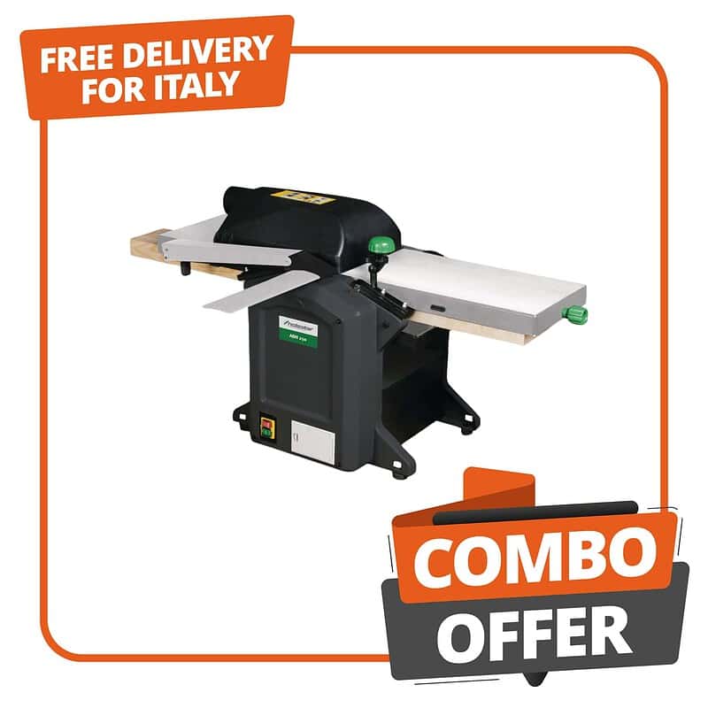 Combo Pialla filo e spessore ADH 250 – 230V con trasporto gratuito in Italia