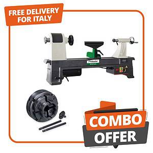 Combo Tornio per legno DB 510 Vario – 230V con Mandrino a 4 griffe